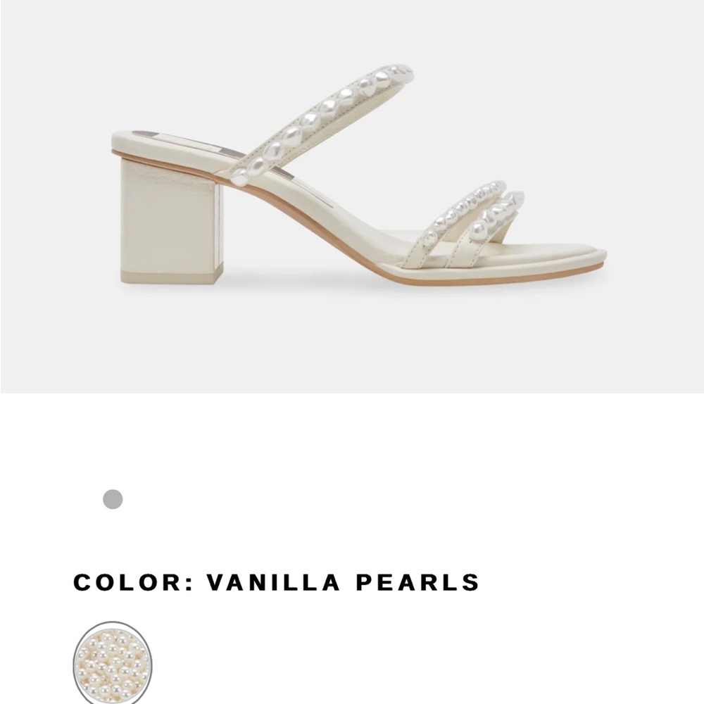 Dolce Vita Tinker Pearl Heels
